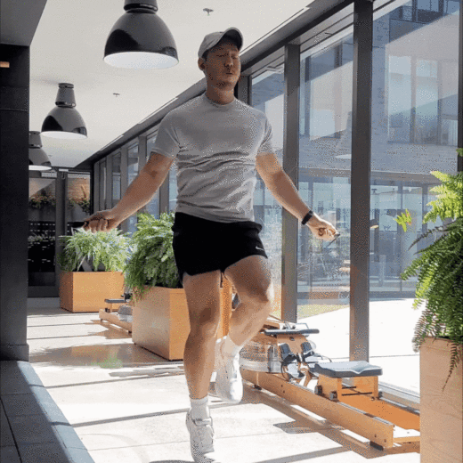 Jump Rope High knees 520x520 - La Pliométrie: Comment Améliorer son Jeu de Pieds au Tennis